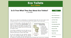 Desktop Screenshot of eco-toilets.com